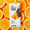 Theo Orange 70% Dark Chocolate ingredient