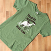 Kids Bike Club Chocolate Monster Tee, front of shirt flat lay