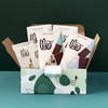 Milk Chocolate Lover gift box assortment in blue and green box