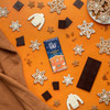 Theo Chocolate Gingerbread Toffee 70% Dark Chocolate with ingredients