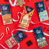 Theo Chocolate Holiday Variety 4-Pack gifting lifestyle image