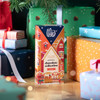 Theo Chocolate Holiday Variety 4-Pack gifting lifestyle image