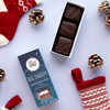 Theo Chocolate Big Daddy open box view with stockings