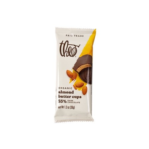 Theo Dark Chocolate Almond Butter Cups