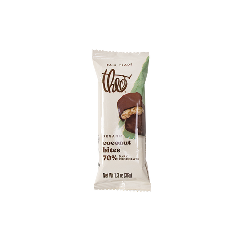 Theo Dark Chocolate Coconut Bites