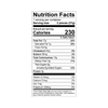 Theo Double Chocolate Peanut Butter Cups Nutrition Facts
