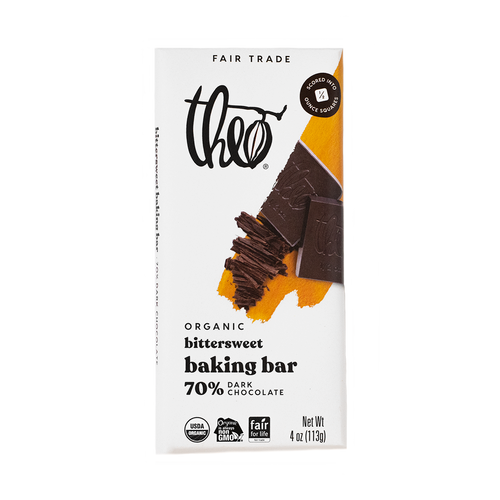Theo Bittersweet 70% Dark Chocolate Baking Bar