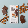 Theo Salted Almond 45% Milk unwrapped