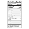 Theo Chocolate Nutcracker Brittle 55% Dark Chocolate Nutrition Facts