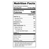 Theo Peppermint Crunch 70% Dark Chocolate Nutrition Facts