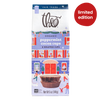 Theo Chocolate Peppermint Cocoa Cups, 8-piece gable box