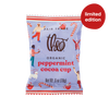 Theo Chocolate Peppermint Cocoa Cups, individually wrapped cup
