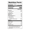 Theo Sweet & Spicy 55% Dark Chocolate Bar Nutrition Facts
