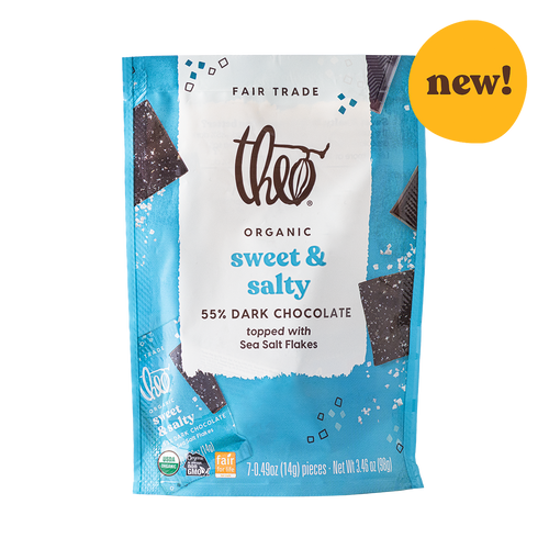 Sweet & Salty 55% Dark Chocolate with Sea Salt Flakes