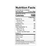 Theo Coffee Toffee 70% Dark Chocolate Bar Nutrition Facts