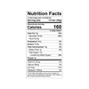 Theo Salted Almond 45% Milk Nutrition Facts